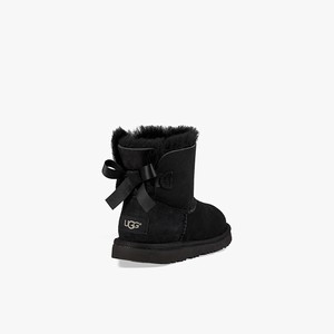 Ugg Mini Bailey Bow II Kids Classic Boots Black (3946QBIML)